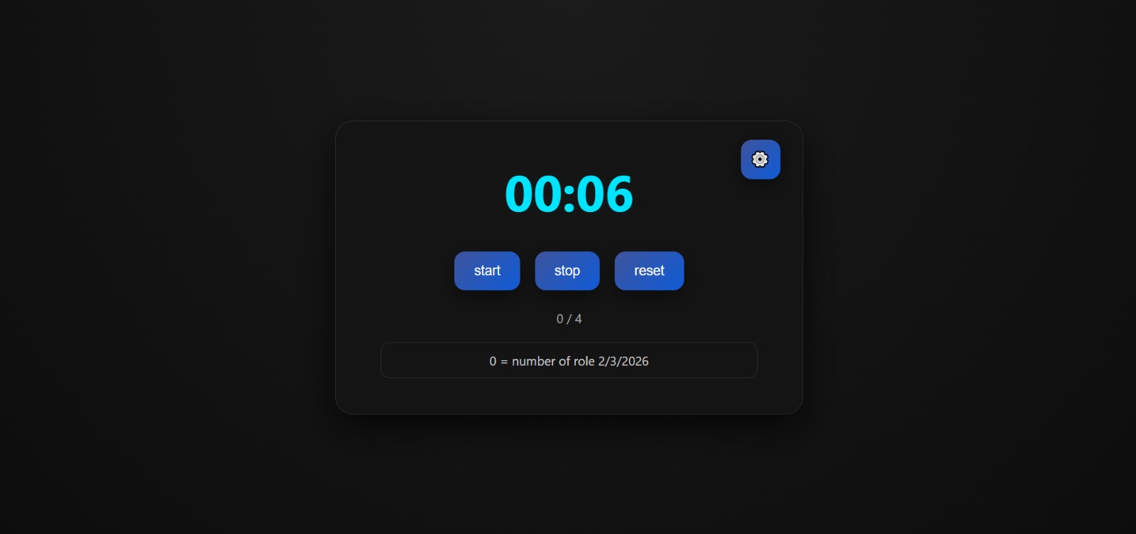 Pomodoro Timer App screenshot