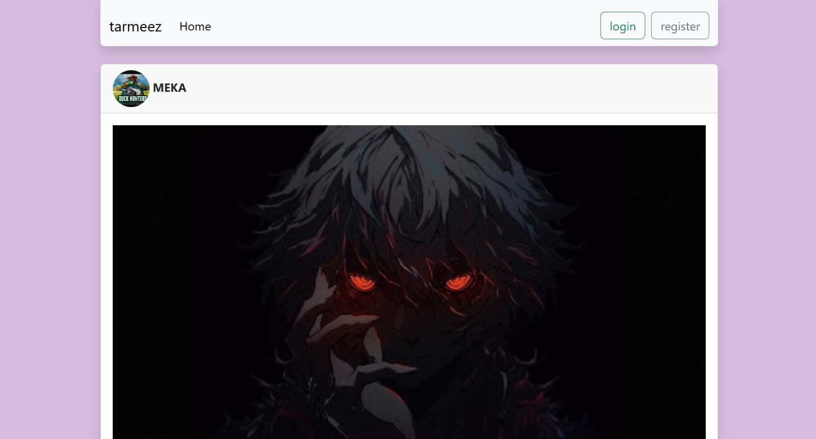 Project screenshot preview